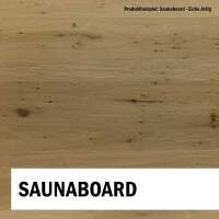 Sauna wood smooth surface