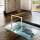 Plunge pool Karo 120 papyrus with silver gray contrasting steps