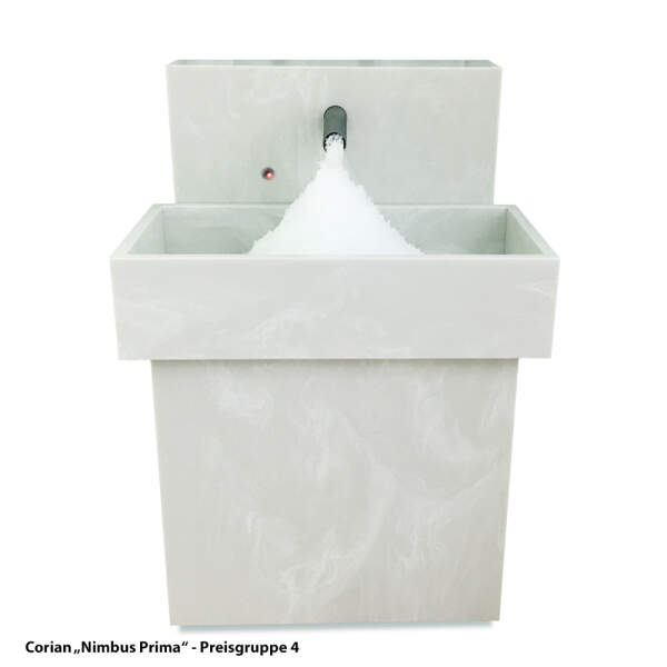 Ice fountain Corian floor model | private/commercial spa facilities