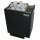 Verdampfer Saunaofen Wandmodell  WV 45 |  4,5 kW -> für 4 - 6 m³ Email - anthrazitschwarz