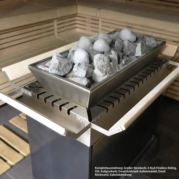 Sauna heater electric floor model Pyro 4 - 36 kW | Ewald Lang Sauna-therm