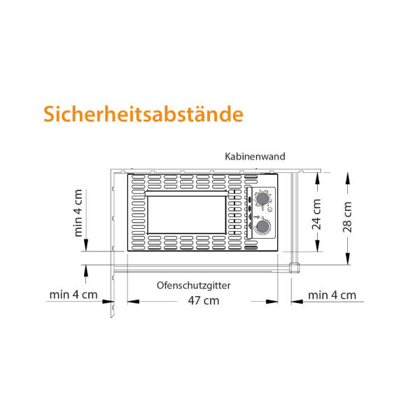 Saunaofen Wandausführung mit Steuerung 4,5 - 7,5 kW | EOS Filius Control