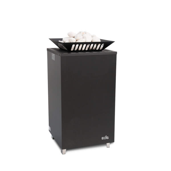 Sauna heater electric design | 9,0 - 12,0 kW | eos Cubo Avantgarde Black