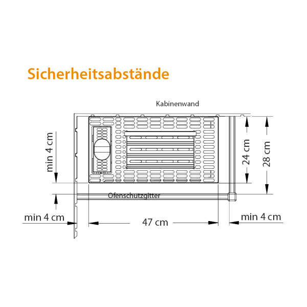 Bio-Saunaofen Wandausführung | 4,5 - 7,5 kW | EOS Bi-O Filius W