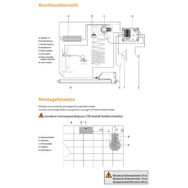 Event sauna heater | EOSphere