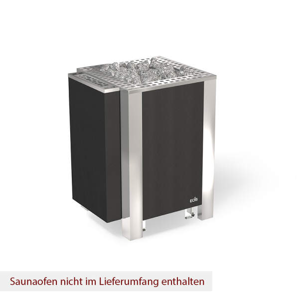 eos BlackRock evaporator 3.0 kW - Anthracite