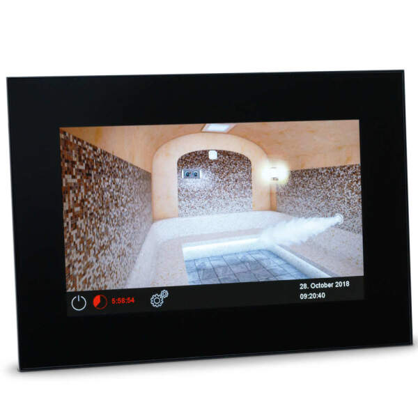 Sauna control touch screen Finnish and bio sauna | eos Emotouch 3