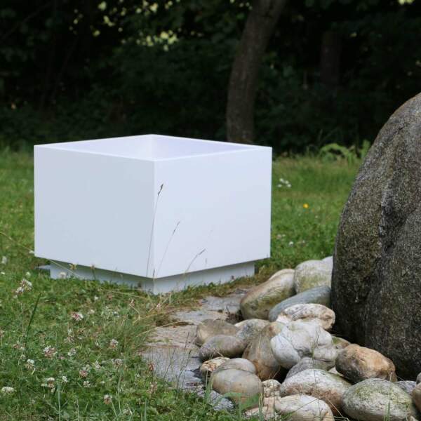 Einzel-Fußbecken aus Corian - 40*40*30 - ohne...