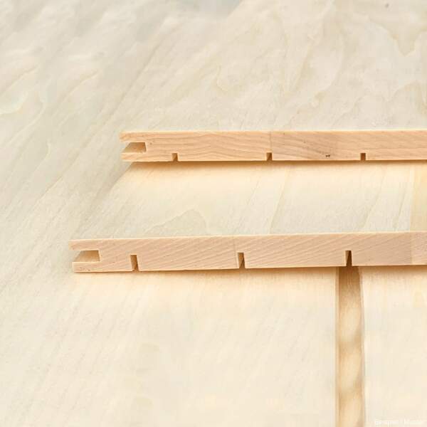 Sauna profile wood aspen | planed | many sizes