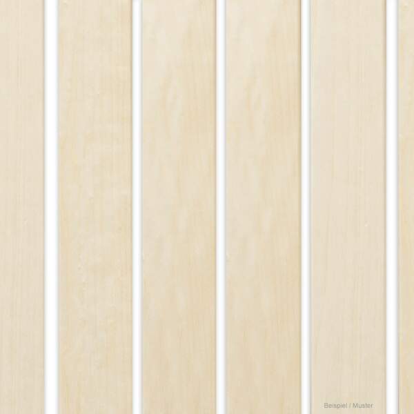 Sauna bench slats aspen | planed | length 2100 mm various sizes