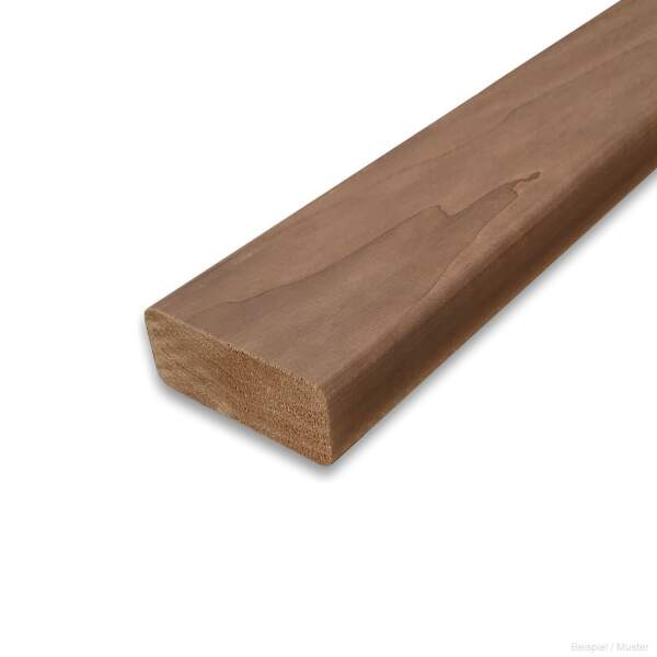 Sauna bench slats Thermo-Espe | planed | 2100 mm x 28 mm x 65 mm
