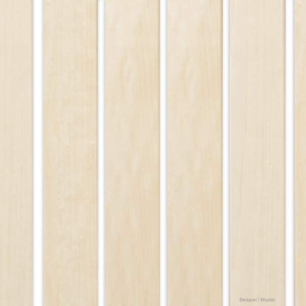 Sauna Banklatten Espe | gehobelt | 2400 mm x 28 mm x 90 mm