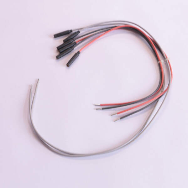 Connection cable for electrode with plug-in contact, for...