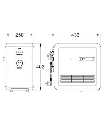 grohe Blue cooler and carbonizer