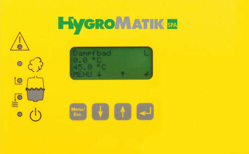 Hygromatik display (Comfort) for c01-c10 CompactLine as of June 2014