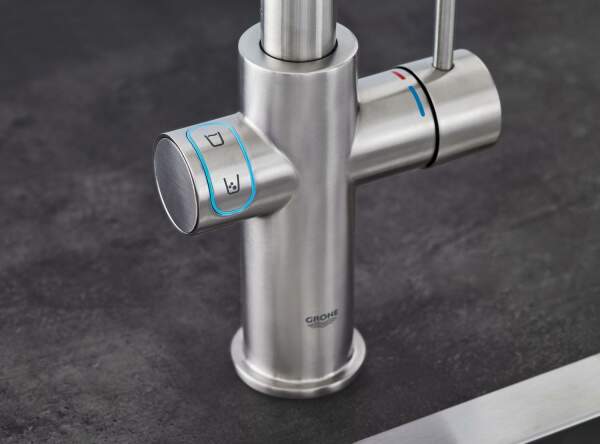 GROHE Blue Home U-Auslauf Starterset Farbe Steel