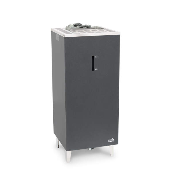 Saunaofen Bi-O Cubo Verdampfer 7,5 kW anthrazit Perleffekt