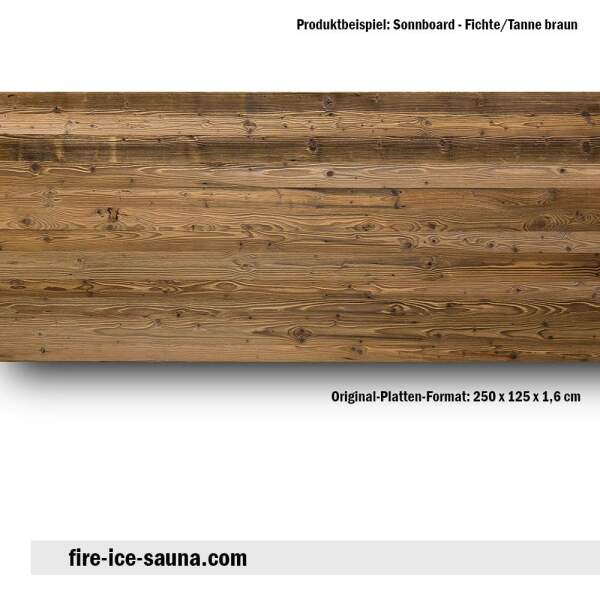 Brown (Spruce Christmas Tree (Mix), Sauna Wood Panel with...