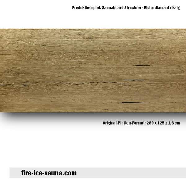 Oak Crack Chapped Diamond Sauna Wooden Panel With...