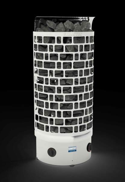 Column heater ari wall with integrated sauna control 7.5kW