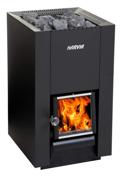 Woodburning stove Harvia Linear 16 | 17,9 kW (6-16 m³)