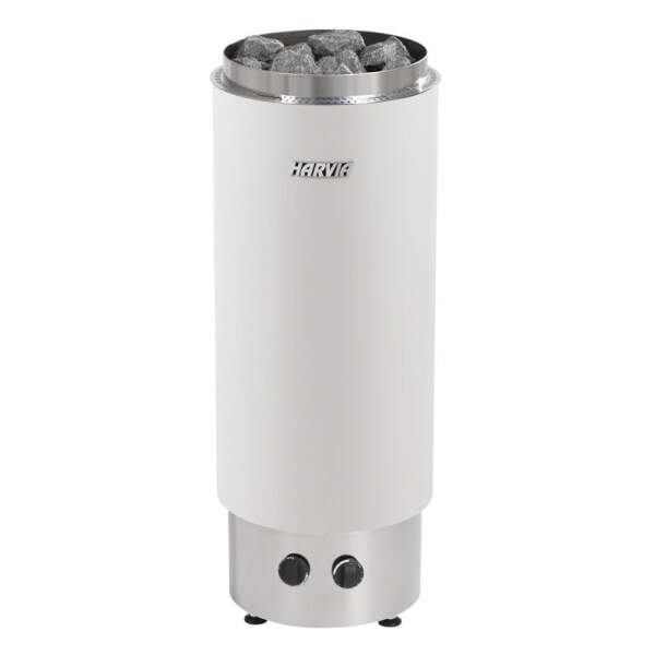 Sauna heater Cilindro pc70f (closed) 7.0 kW, integrated control, white