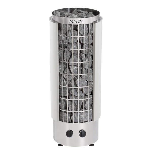 Sauna heater Cilindro pc90h (half open) 9.0 kW, integrated control, White