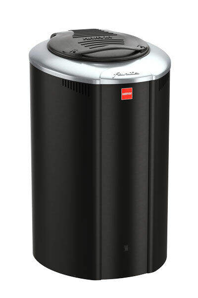 Sauna heater Forte af4, 4 kW, with control unit, color: black