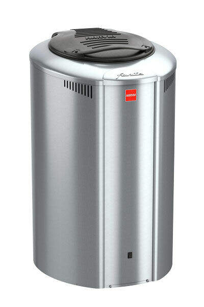 Sauna heater Forte af4, 4 kW, with control unit, color: steel