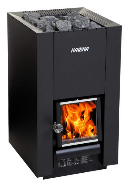 Woodburning stove Harvia Linear 28 | 21,8 kW (10-28 m³)