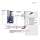 Fragrance shower - experience shower: backlit rain plate with 4 nozzles and button