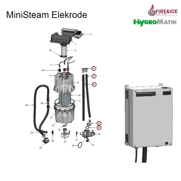 Drain hose system (b-2425005)