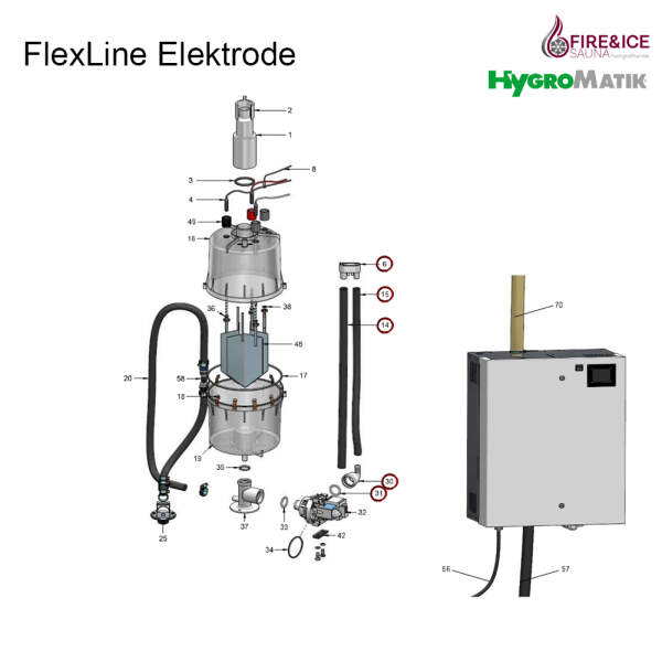 Drain hose system (b-2425009)